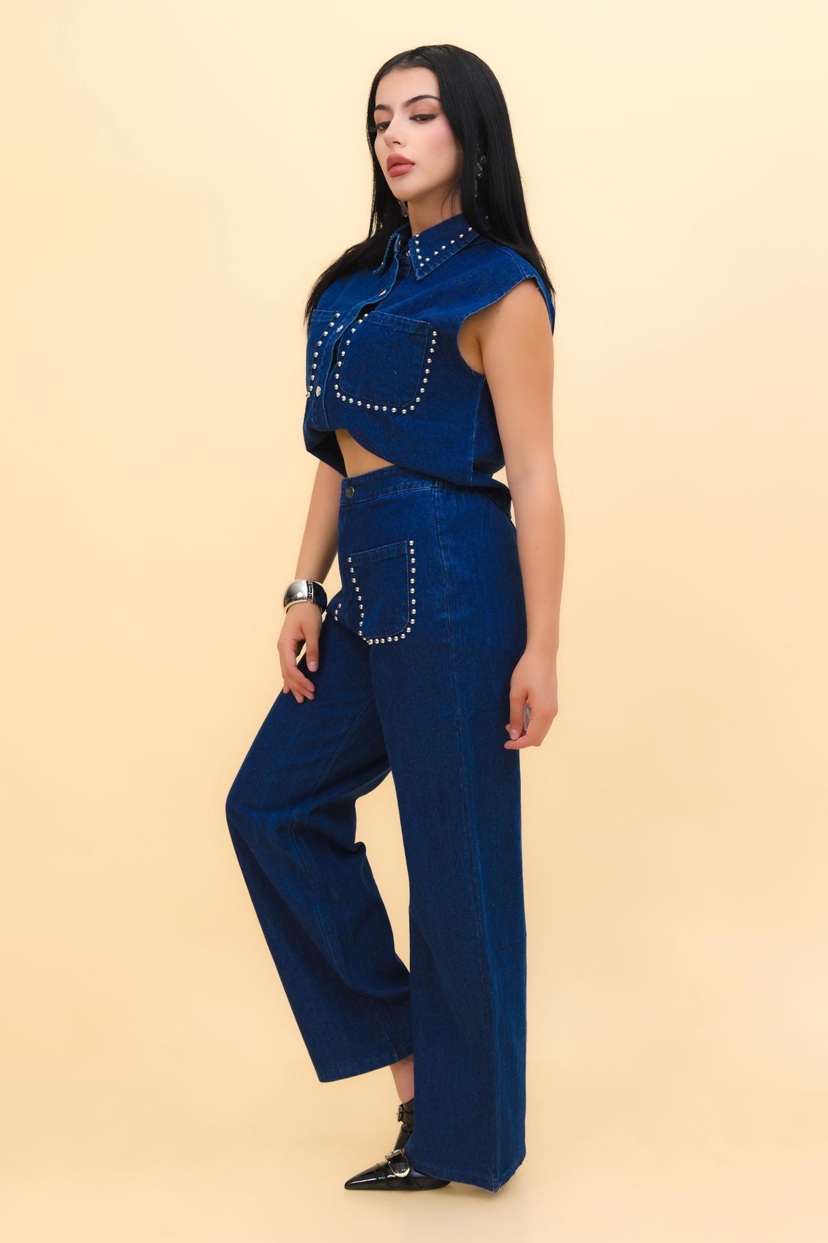 Duo Set Denim | ZAIVA