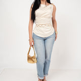 Blusa Satín Cowl Neck por mayoreo — ZAIVA (vista 8)