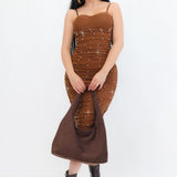 Vestido Middi De Mesh | ZAIVA