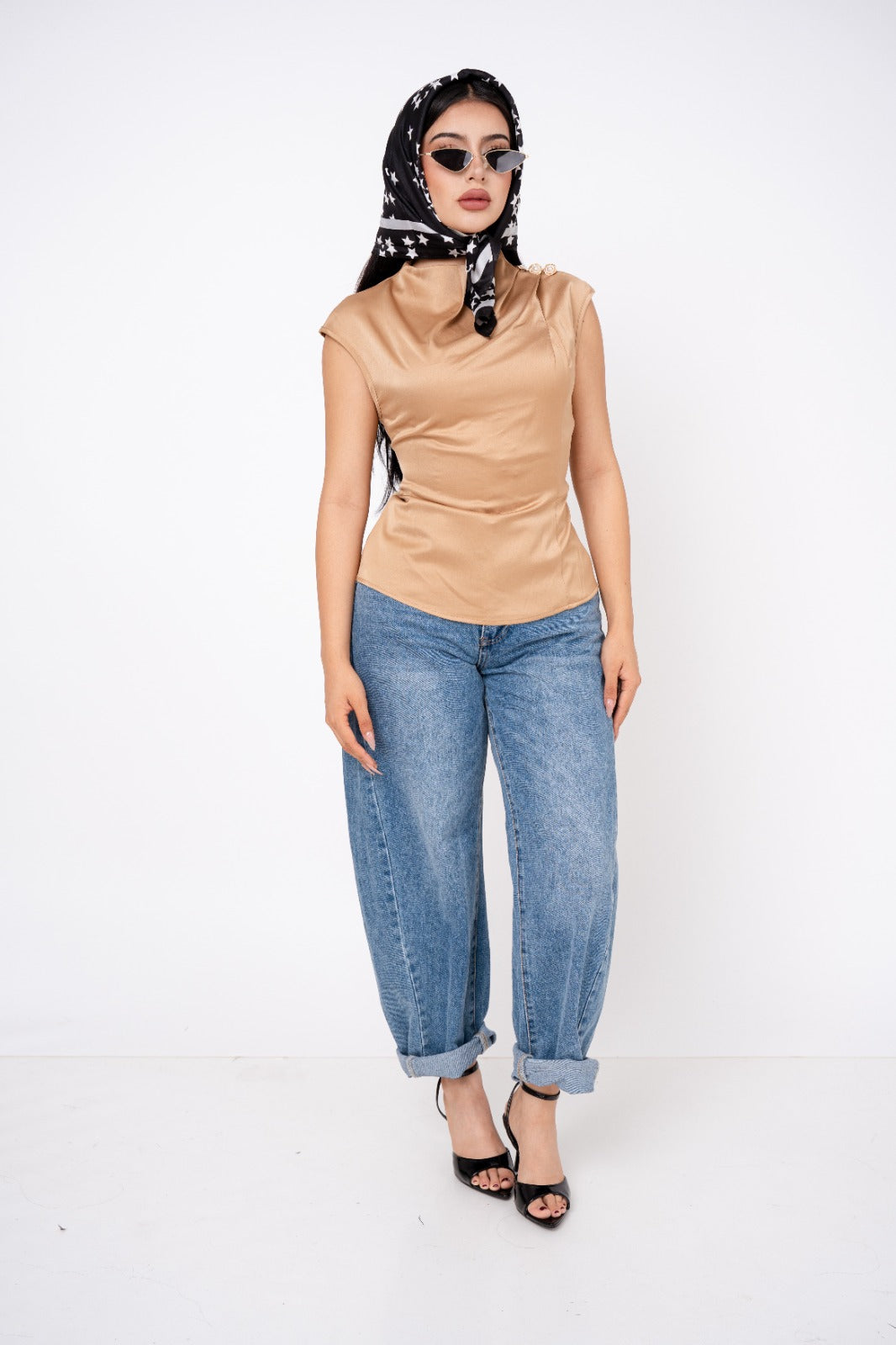 BLUSA MOCK NECK / DA6453