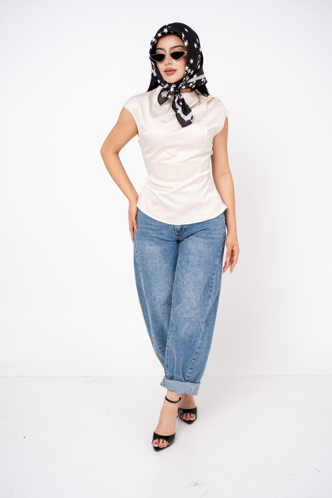 BLUSA MOCK NECK / DA6453