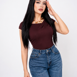 PANTIBLUISA DRAPED MINIMALISTA / DA6464