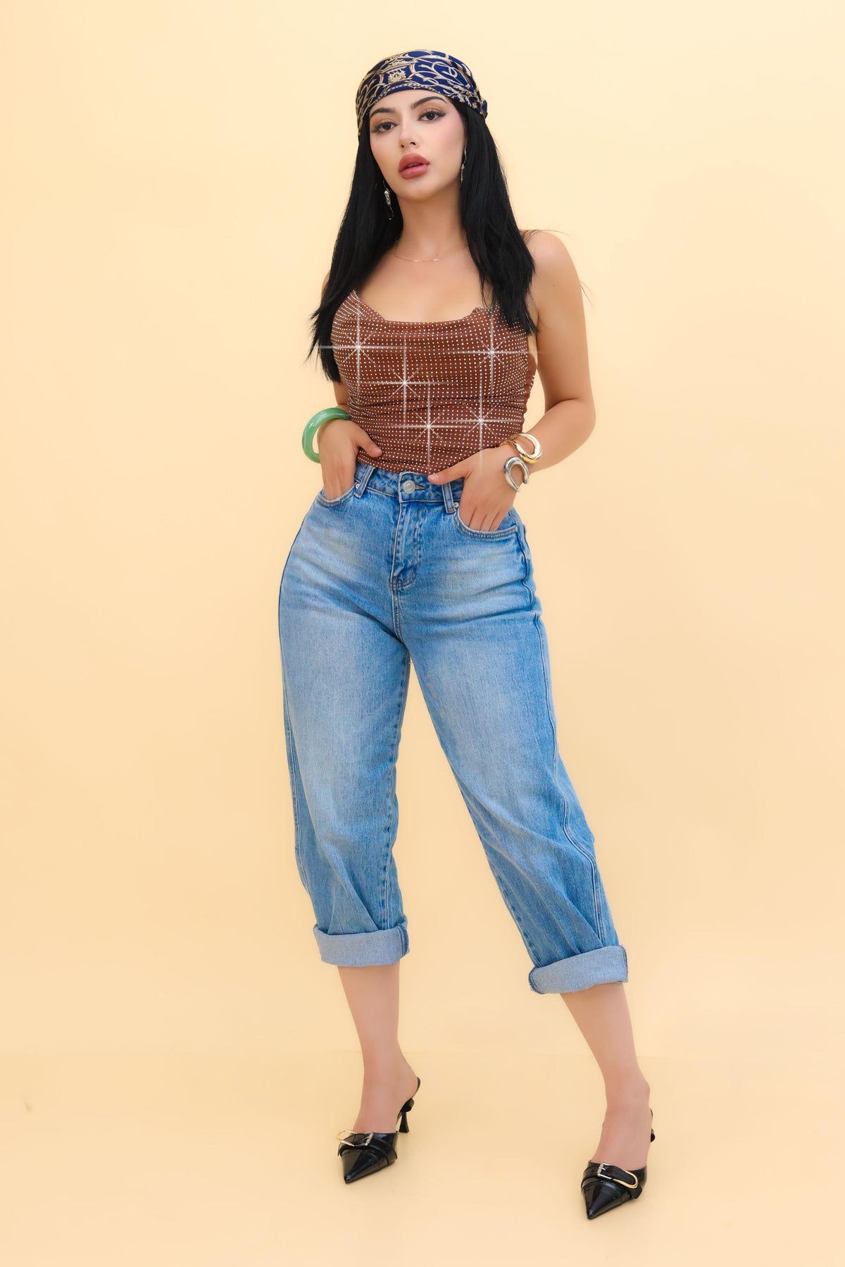 Top Brillos Mesh | ZAIVA