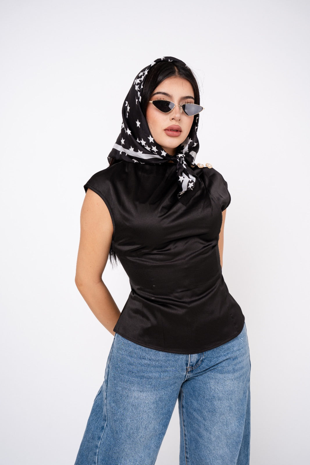 BLUSA MOCK NECK / DA6453