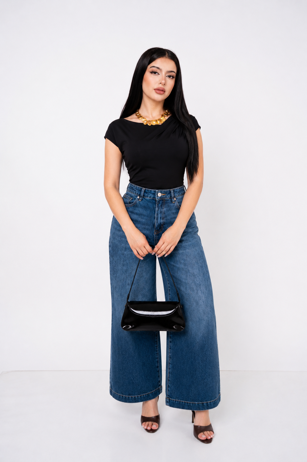 PANTIBLUISA DRAPED MINIMALISTA / DA6464