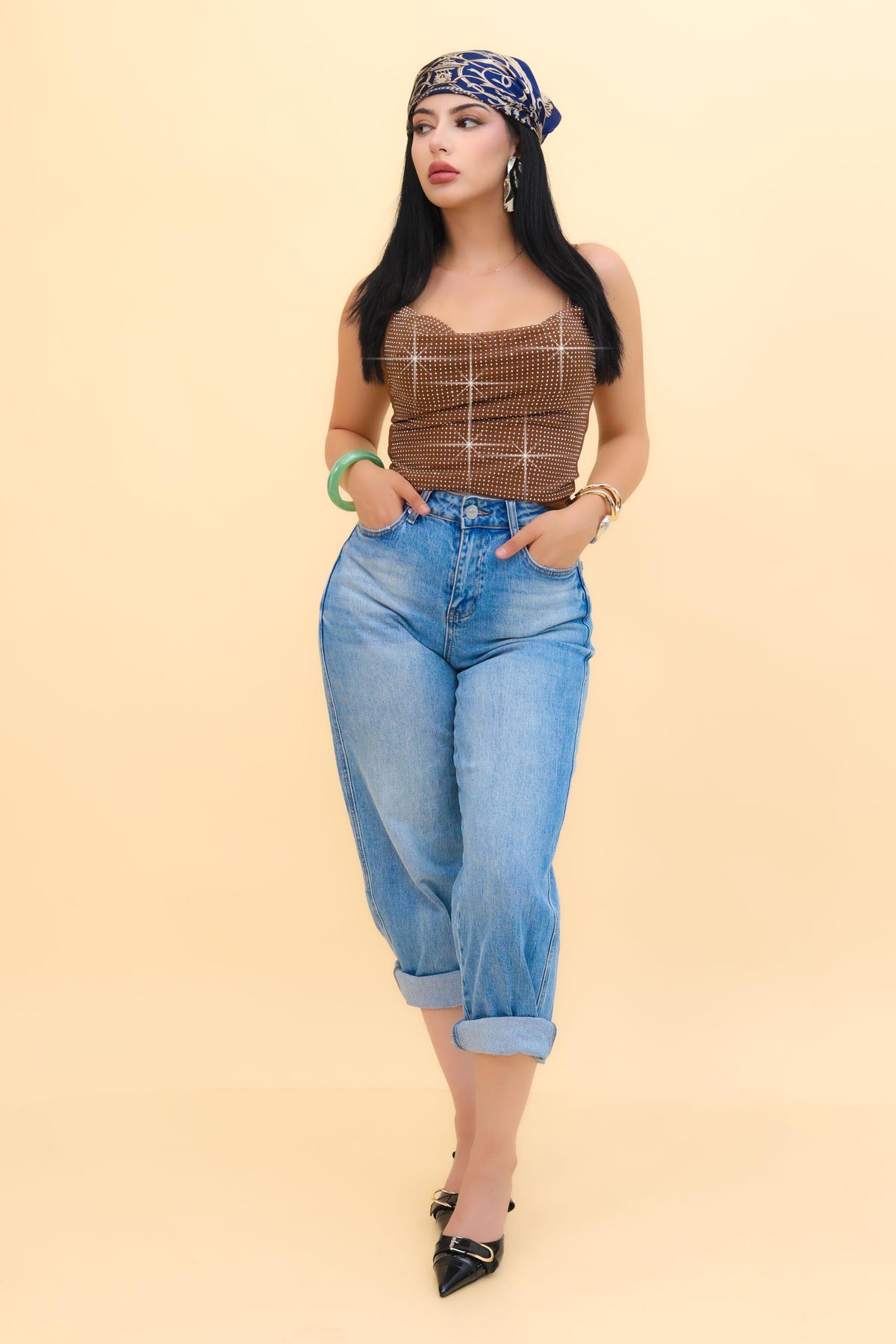Top Brillos Mesh | ZAIVA