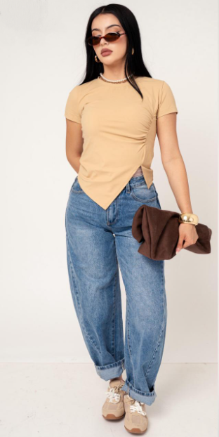 Blusa Basica Asimetrica | ZAIVA