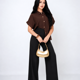 CAMISERA OVER CUFFED SLEEVE/ DA6234