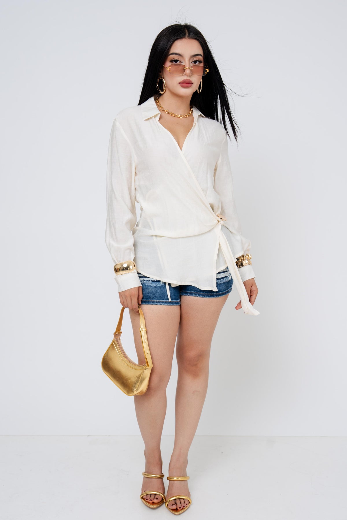 CAMISERA ENVELOP ASIMETRICA / DA6230