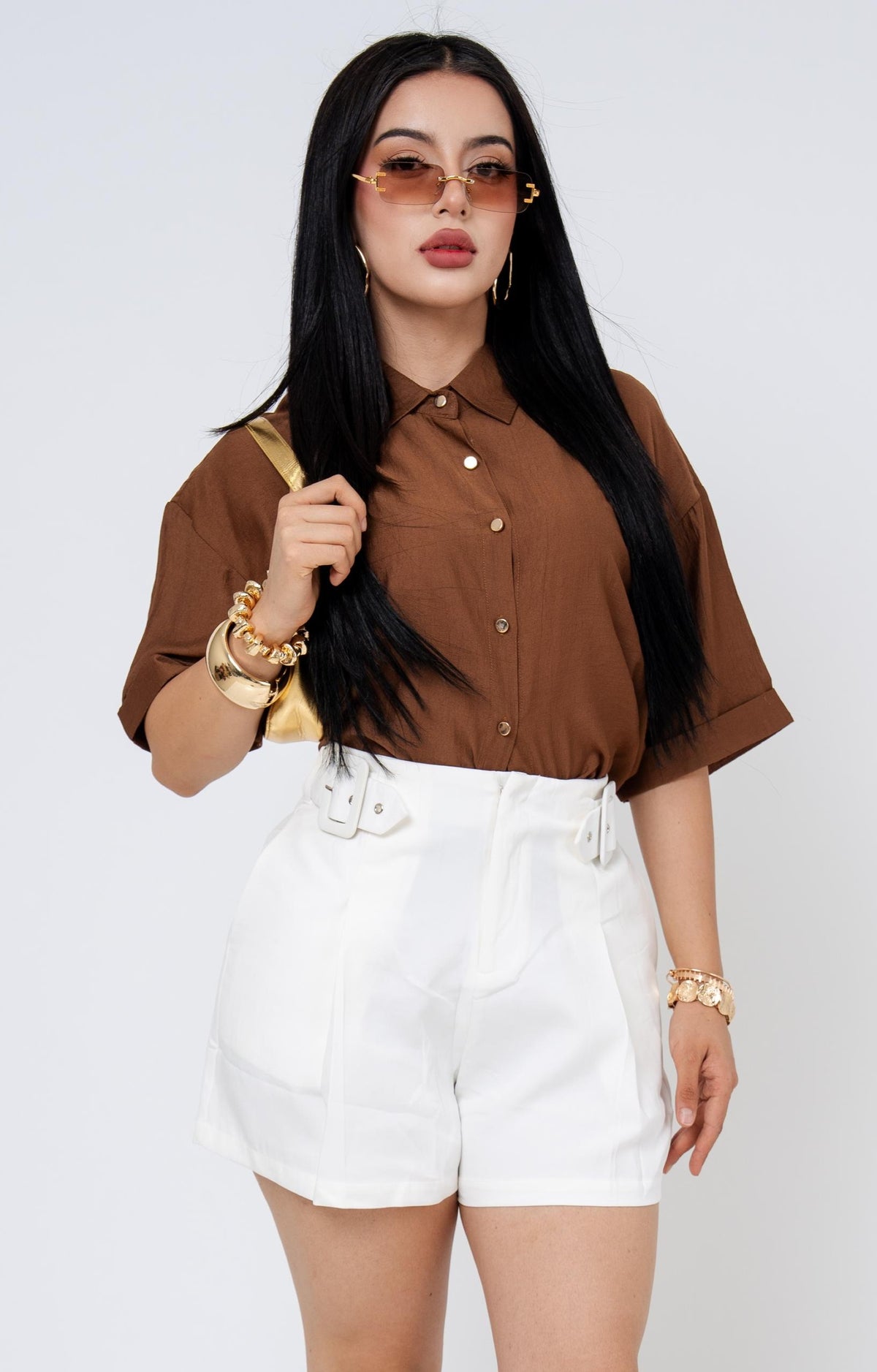 CAMISERA DROPPED SLEEVE / DA6233