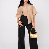 CAMISERA OVER CUFFED SLEEVE/ DA6234