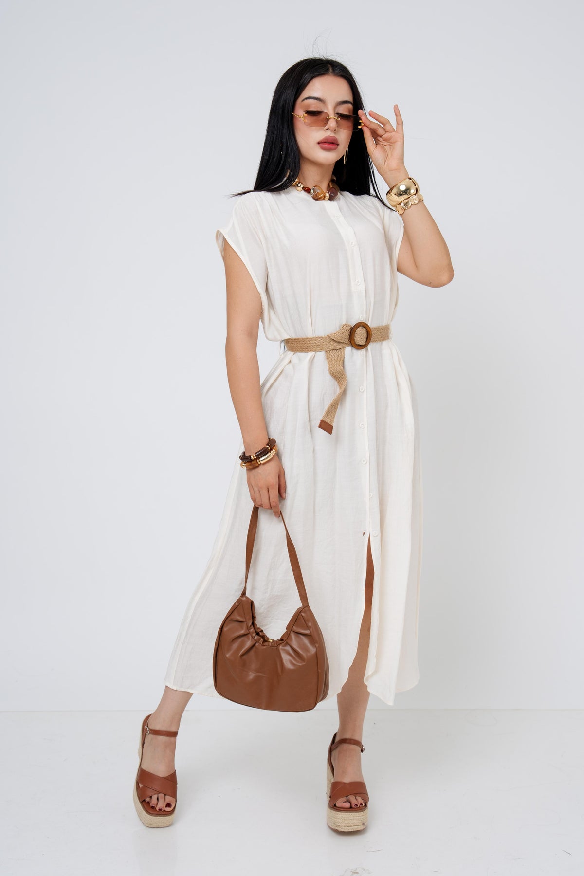 VESTIDO CAMISERO BOHEMIAN / DA6238