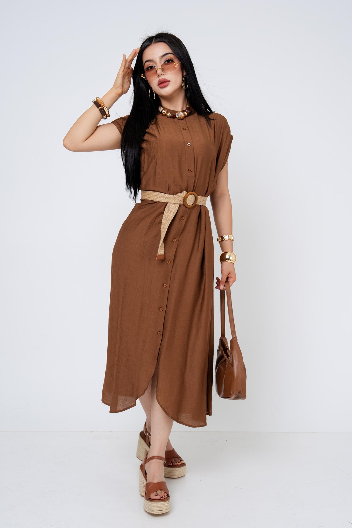 VESTIDO CAMISERO BOHEMIAN / DA6238