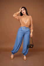 CAMISERA TUNIC TRASLUCIDA / DA6322