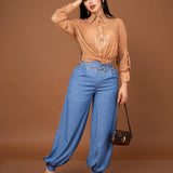 CAMISERA TUNIC TRASLUCIDA / DA6322