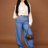 CAMISERA TUNIC TRASLUCIDA / DA6322