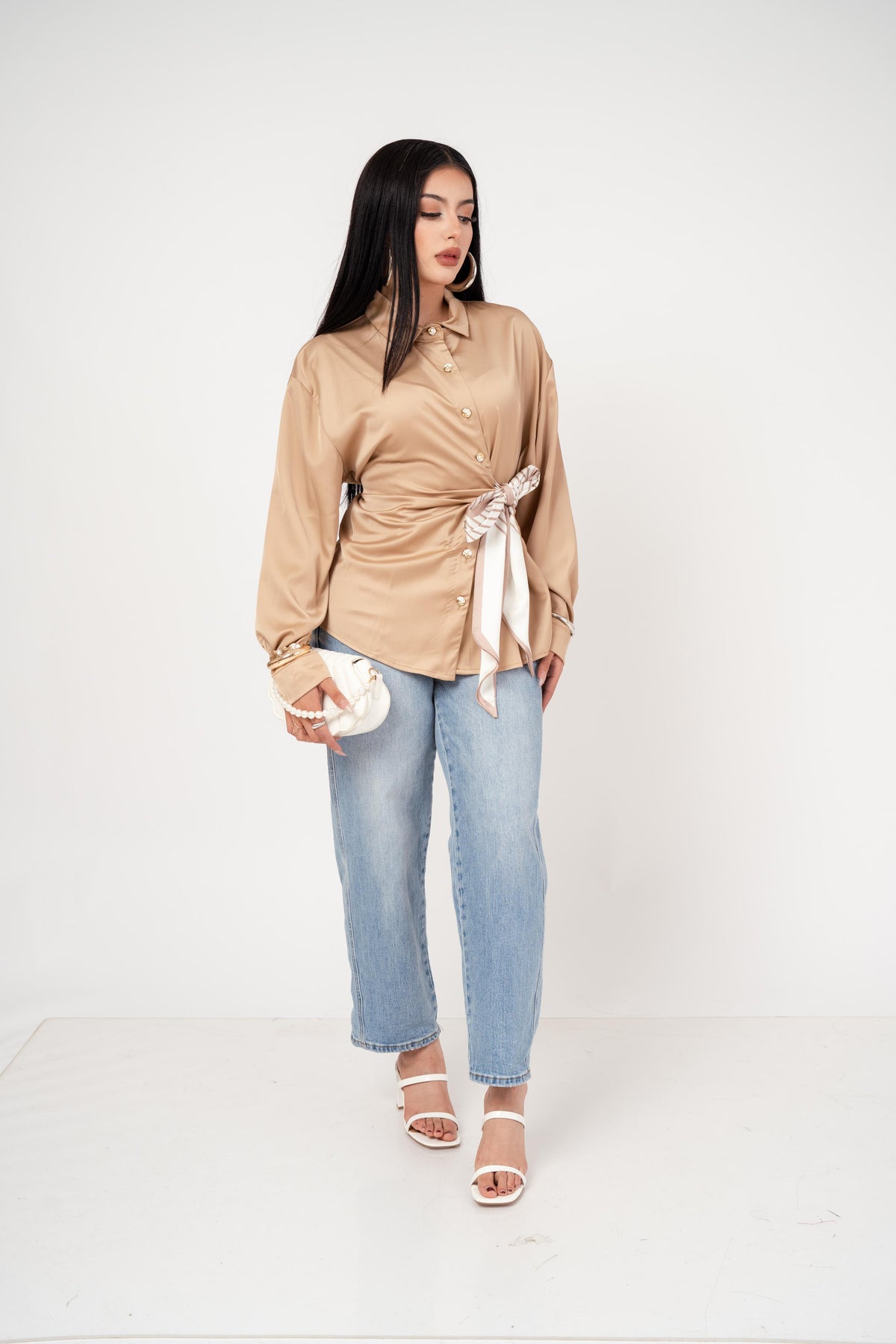 CAMISERA AVAN-GARDE SATÍN / DA6324