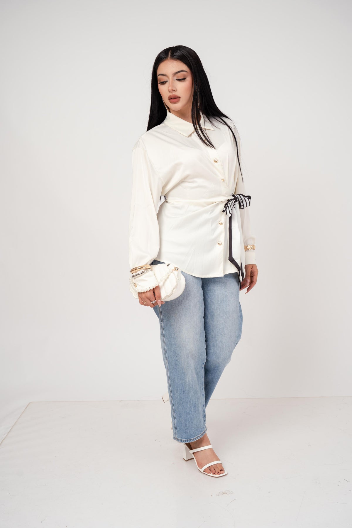 CAMISERA AVAN-GARDE SATÍN / DA6324