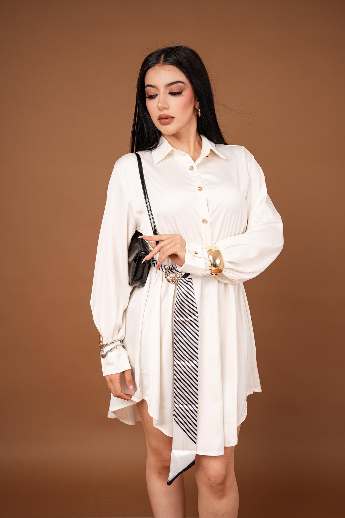 VESTIDO CAMISERO FLARED/ DA6325