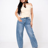 TOP BARDOT SLIMFIT / DA6328