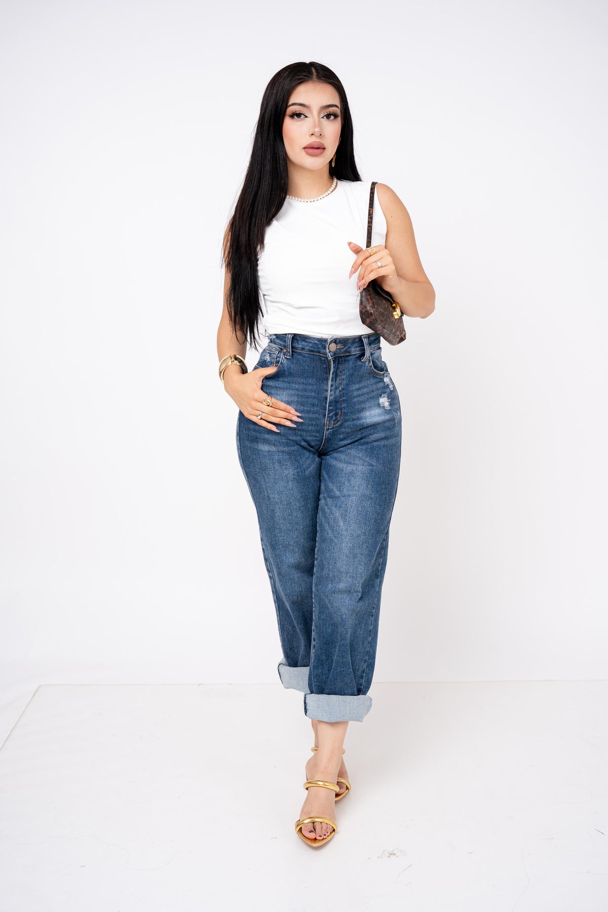 BLUSA MOCK NECK/  DA6331