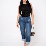 BLUSA MOCK NECK/  DA6331