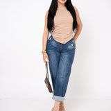 BLUSA MOCK NECK/  DA6331