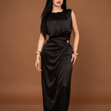VESTIDO COLUMNA DRAPEADO / DA6369