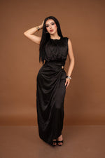 VESTIDO COLUMNA DRAPEADO / DA6369