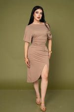 VESTIDO MIDI BOAT NECK / DA6375