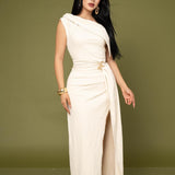 MAXI VESTIDO SIDE SLIT/ DA6376