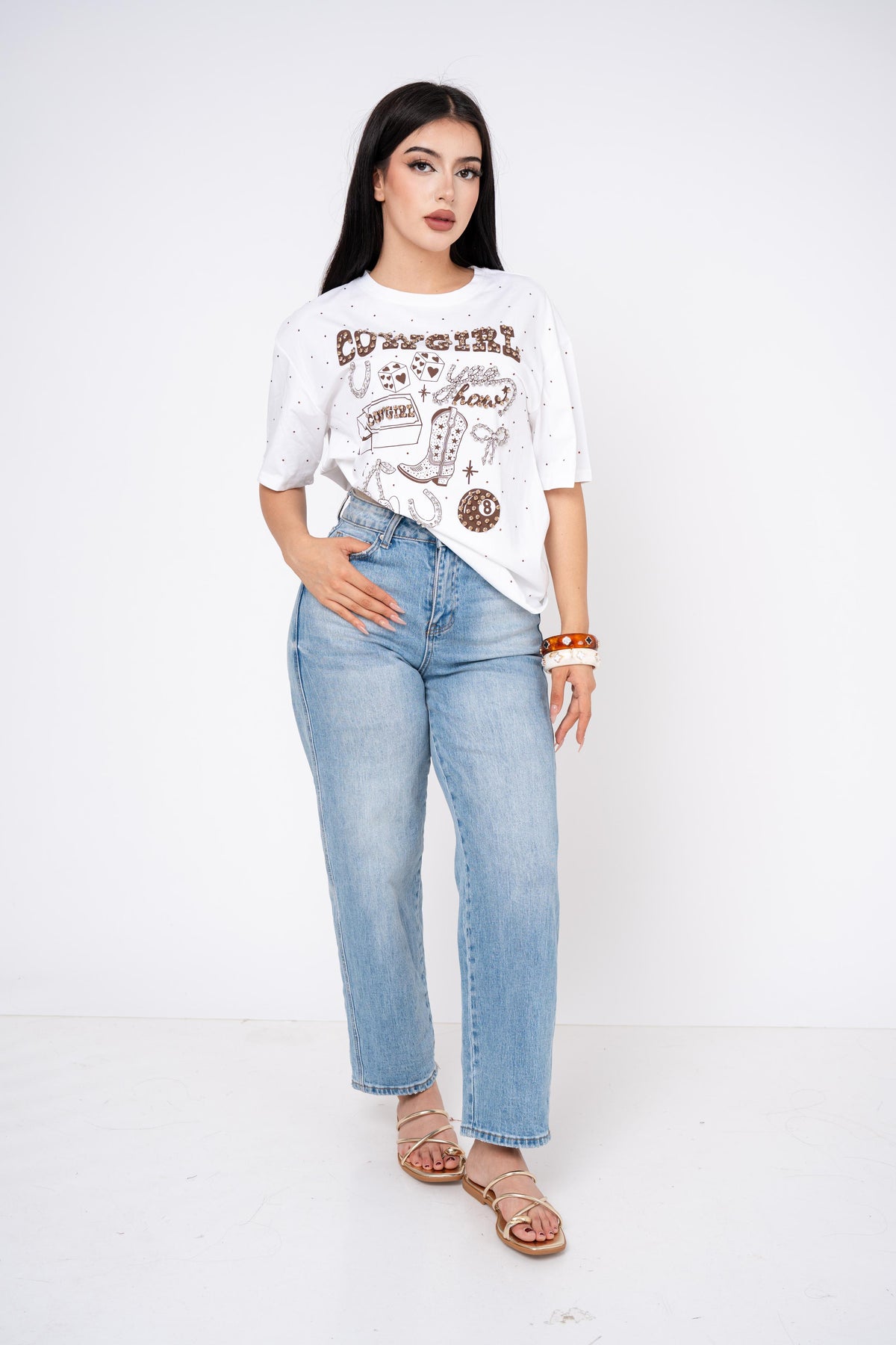 PLAYERA OVER WESTERN / DA6379
