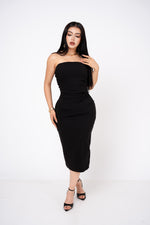 VESTIDO MIDDI TUBE CUT / DA6384