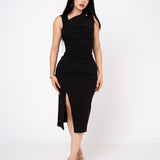 VESTIDO MIDI SLIT / DA6388