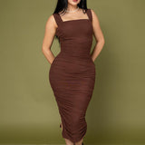 VESTIDO MIDI MESH /  DA6394