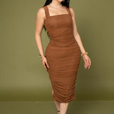 VESTIDO MIDI MESH /  DA6394