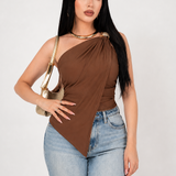 TOP FLUIDO ONE SHOULDER / DA6402