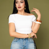 Blusa Escote Barco por mayoreo — ZAIVA (vista 4)
