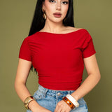 Blusa Escote Barco por mayoreo — ZAIVA