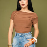 Blusa Escote Barco por mayoreo — ZAIVA (vista 3)
