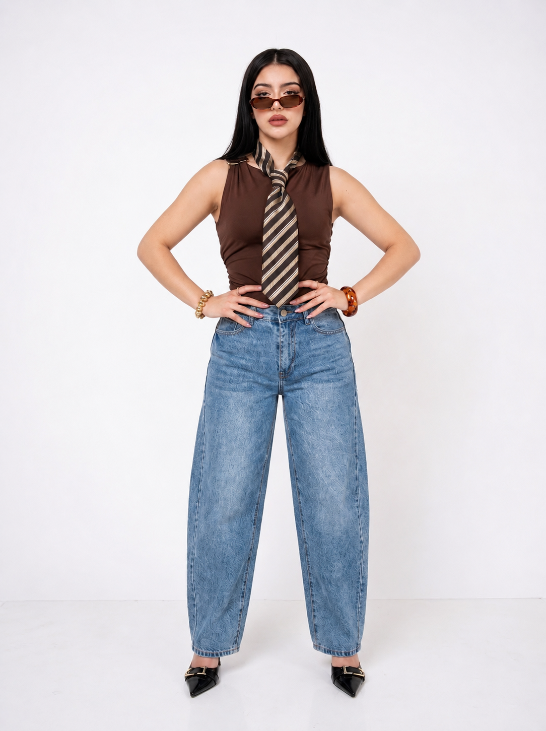 Top Fitted con Hebilla por mayoreo — ZAIVA (vista 6)