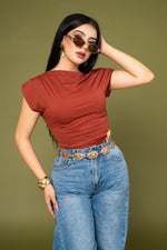 Top Asimetric Shoulder por mayoreo — ZAIVA (vista 3)