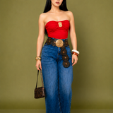 Bodysilhouette Strapless por mayoreo — ZAIVA (vista 6)
