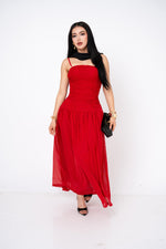 Maxivestido Drop Waist Mesh por mayoreo — ZAIVA