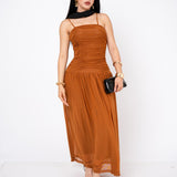 Maxivestido Drop Waist Mesh por mayoreo — ZAIVA (vista 9)