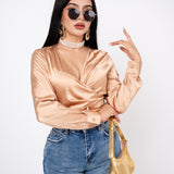 Blusa Wraped V por mayoreo — ZAIVA (vista 9)