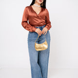 Blusa Wraped V por mayoreo — ZAIVA (vista 4)
