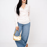 Blusa Wraped V por mayoreo — ZAIVA (vista 6)