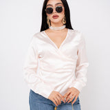 Blusa Wraped V por mayoreo — ZAIVA (vista 5)