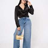 Blusa Wraped V por mayoreo — ZAIVA (vista 2)